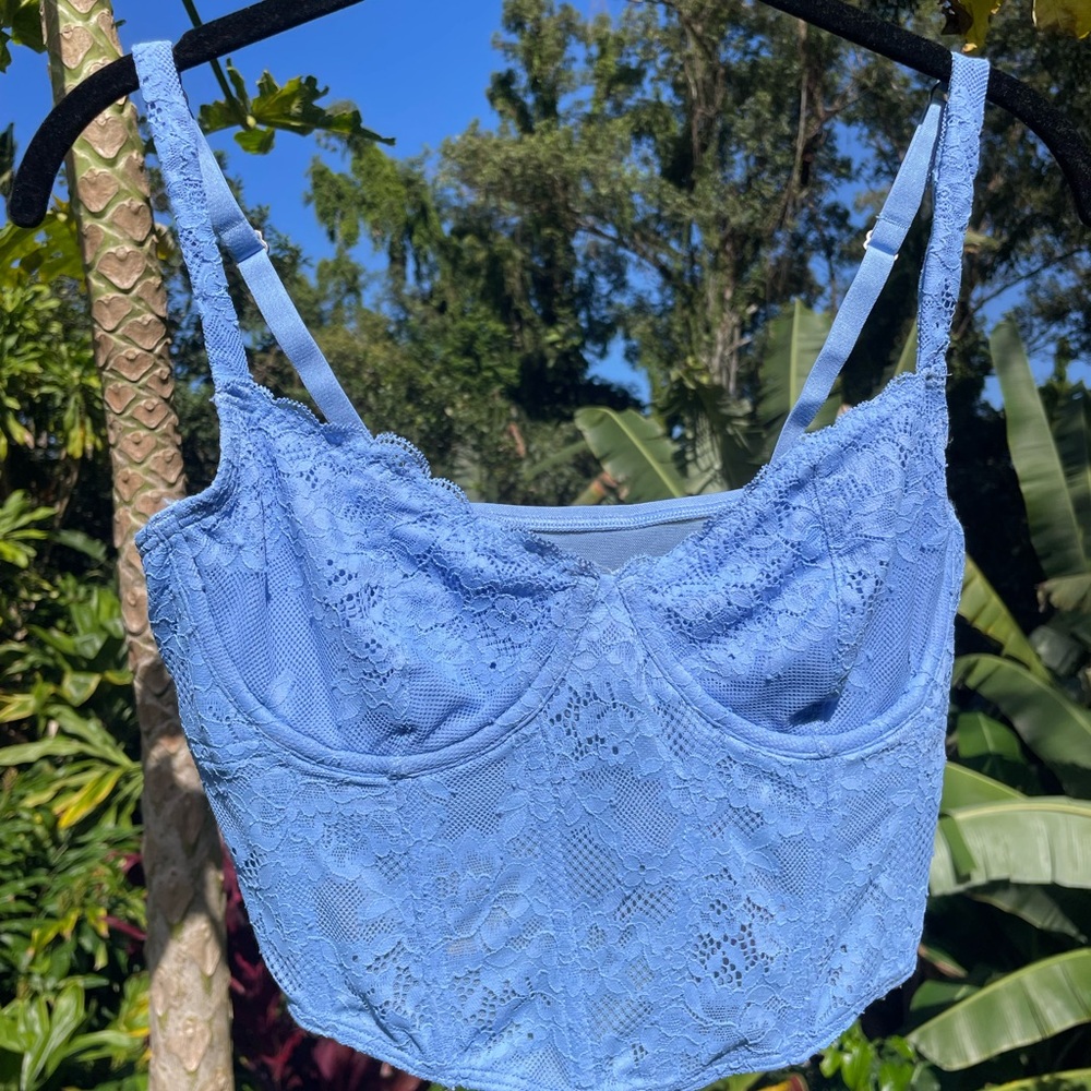 Gilly Hicks Corsette in Sky Blue
